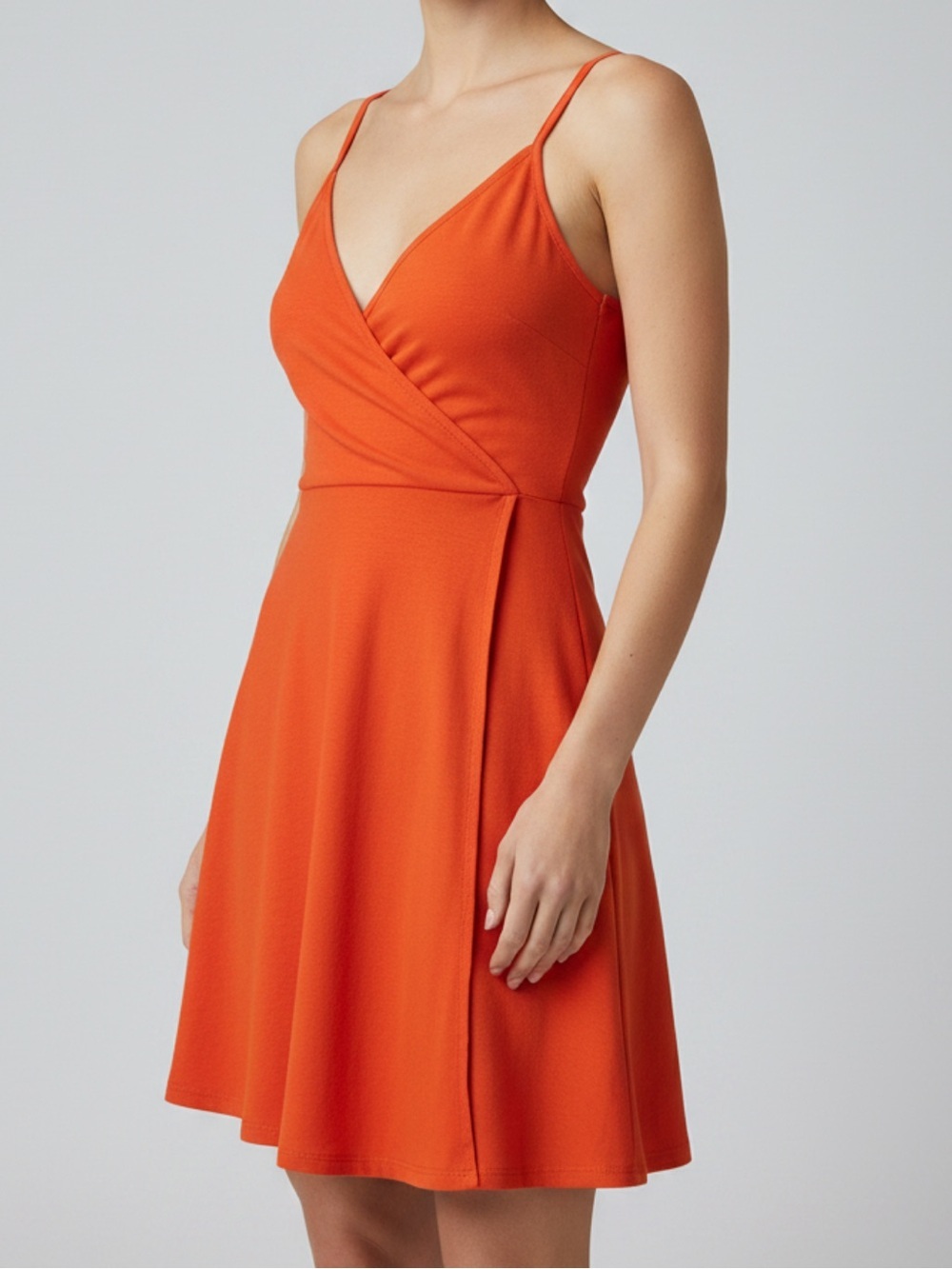 WRAPAROUND - ORANGE 🍊 FARM DRESS - Picture 2 of 8